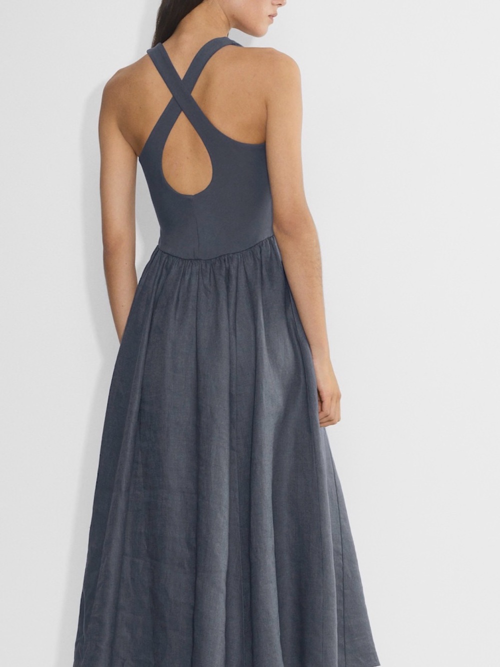 Aritzia Chaperone linen dress - Picture 4 of 9